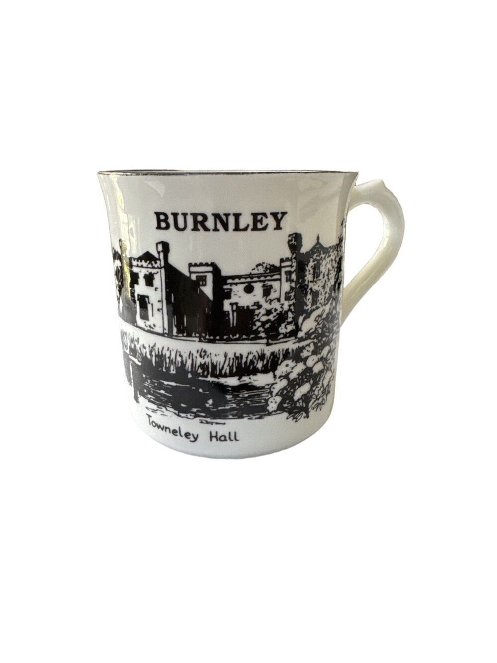 Burnley Townley Hall & Weavers' Triangle Scenic Mug - Bone China